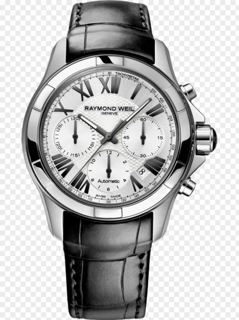 Watch Raymond Weil Automatic Chronograph Clock PNG