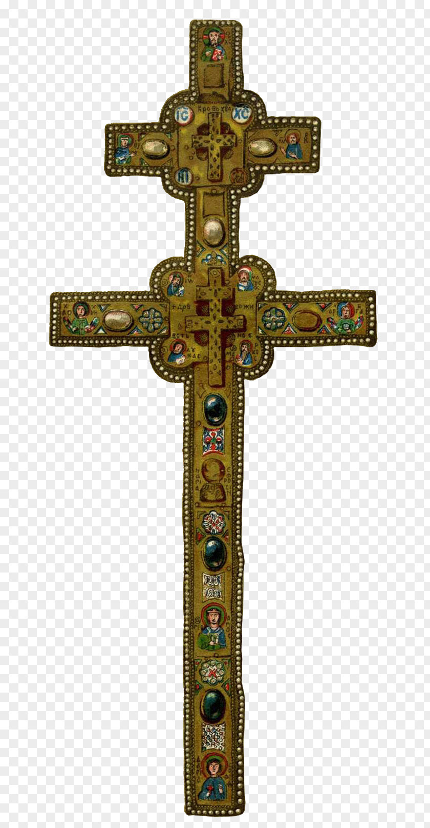 Cross Of Saint Euphrosyne Patriarchal Symbol Lorraine PNG