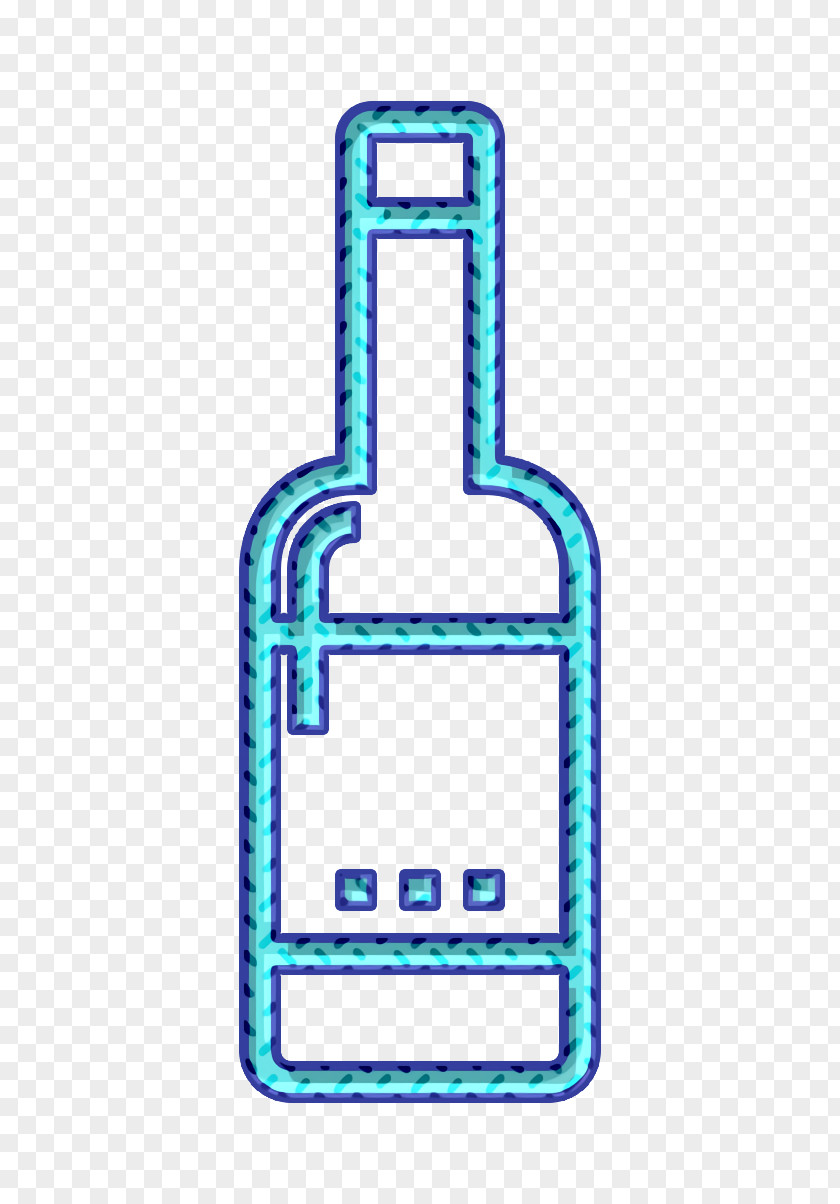 Electric Blue Alcohol Icon Beer Beverage PNG
