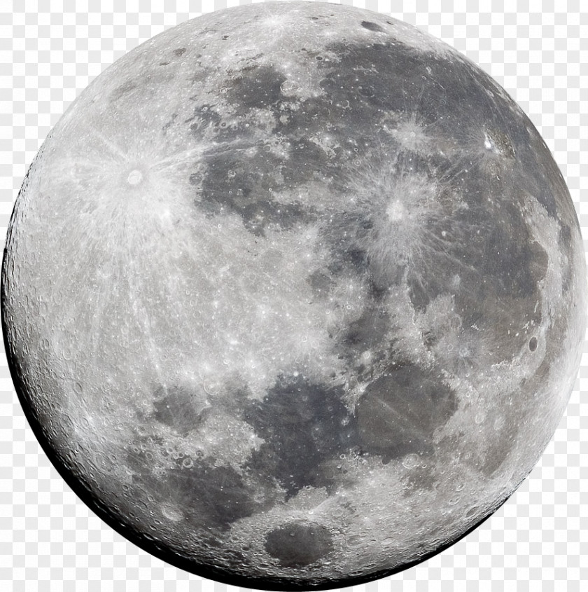 Moon Earth Supermoon Apollo 17 Full PNG