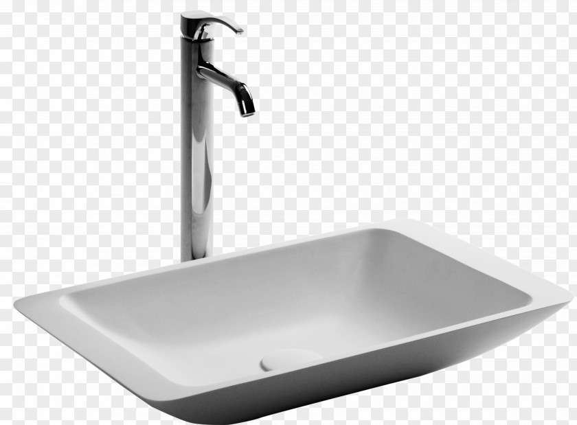Sink Kitchen Solid Surface Bathroom Countertop PNG