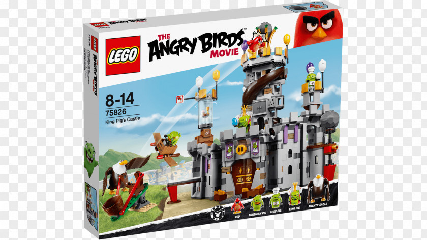 Game Boxes Lego Angry Birds Castle Mighty Eagle Chef Pig PNG
