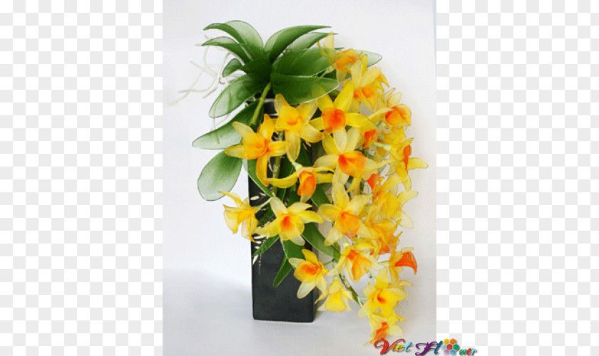 Hoa Lan Dendrobium Artificial Flower Orchids Nelumbo Nucifera PNG