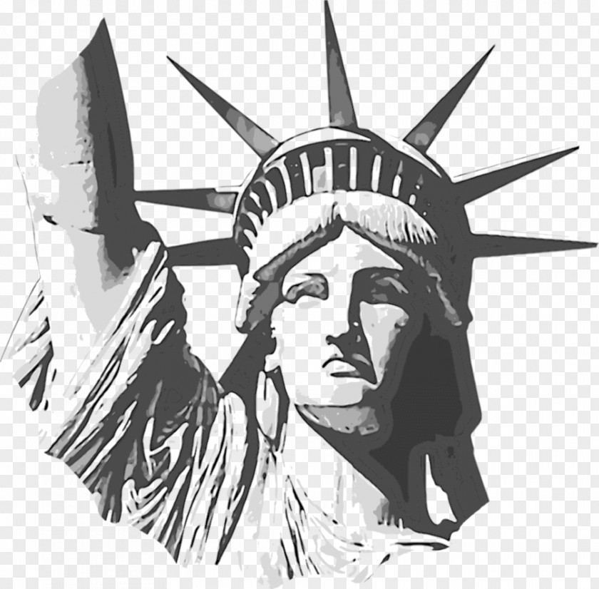 Liberty Tax Statue Of National Monument Clip Art Image Drawing PNG