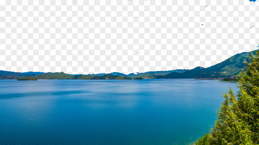 Lugu Lake Rigby Peninsula Eighteen Water Resources Sky Computer Wallpaper PNG