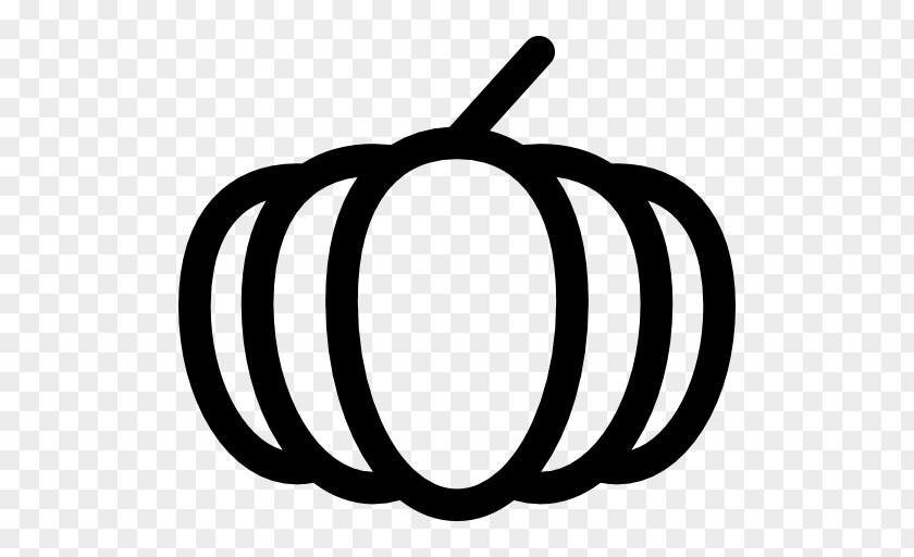 Pumpkin Food White Line Clip Art PNG
