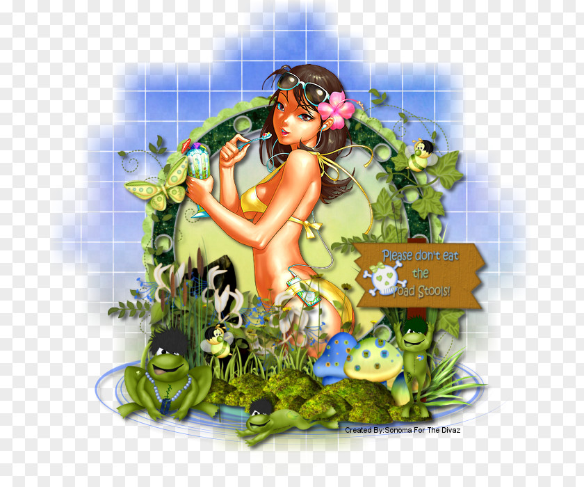 Seasonal Of Summer Illustration Graphics Character Flower Fiction PNG