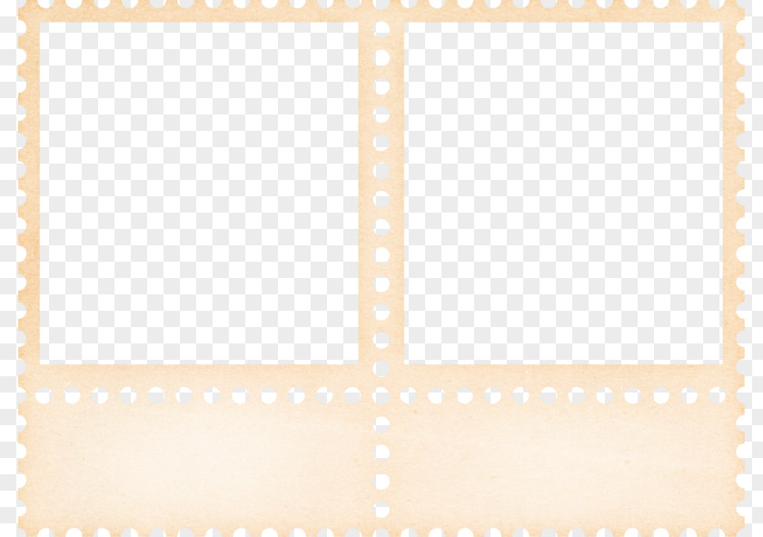 Brown Frame Area Pattern PNG