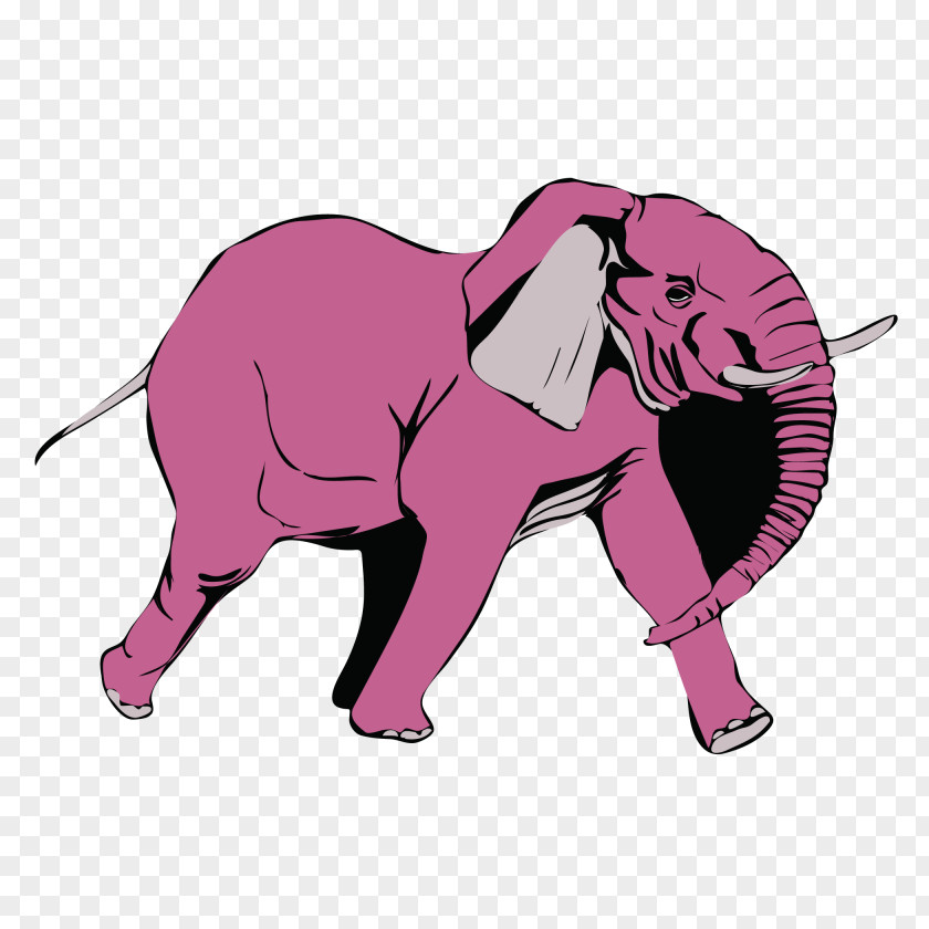 An Elephant African Bush Asian Clip Art PNG