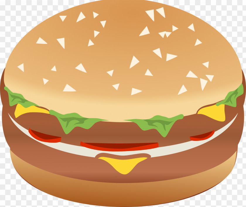 Burger Hamburger Cheeseburger Fast Food Slider Clip Art PNG