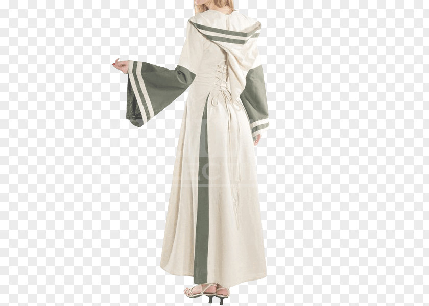 Dress Robe Middle Ages English Medieval Clothing PNG