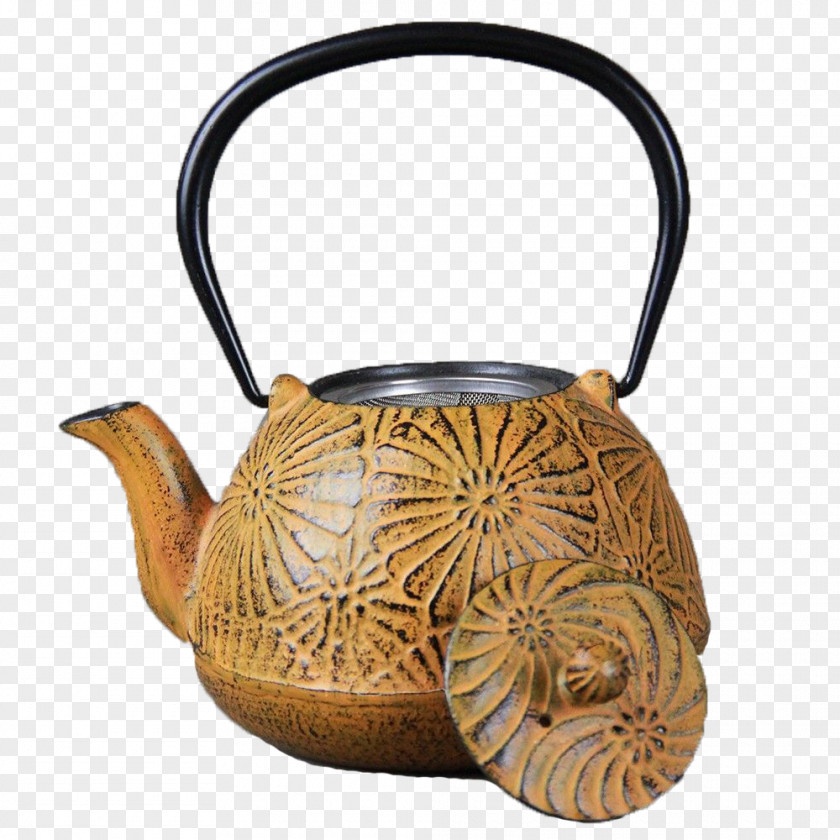 The Japanese Iron Teapot Or Cuisine Kettle PNG