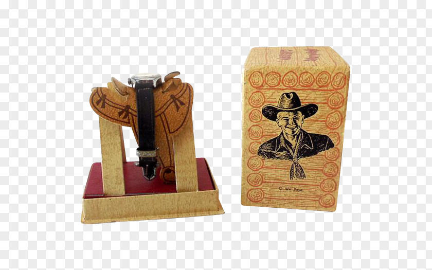 Watch Hopalong Cassidy Cowboy Box Image PNG