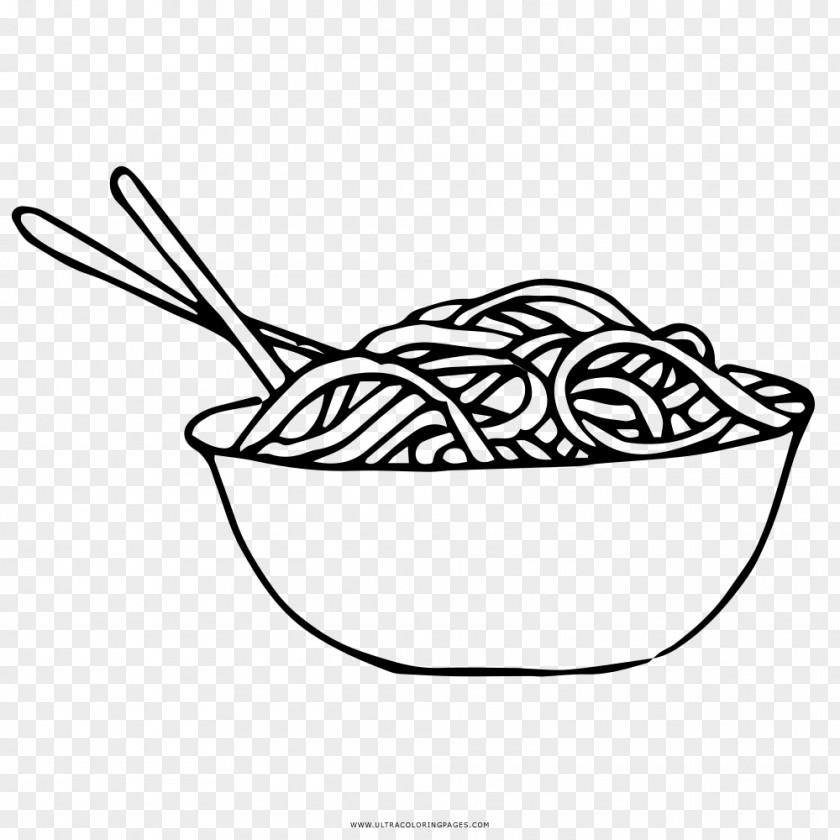 Coloring Book Pasta Drawing Tagliatelle Noodle PNG