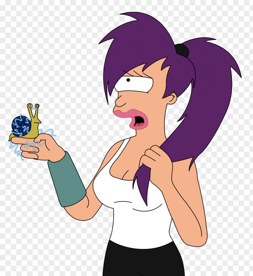 Futurama Leela Nibbler Animated Film Character PNG