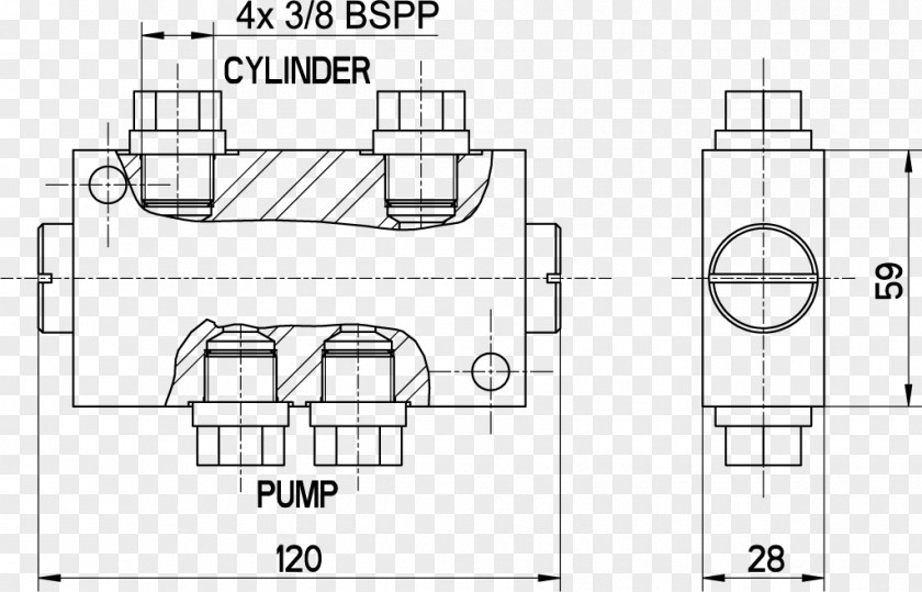 Hydraulics Check Valve Pump Clapet PNG