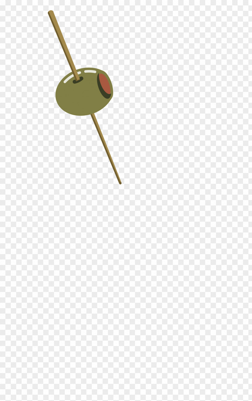 Olive Martini Cocktail Toothpick Clip Art PNG