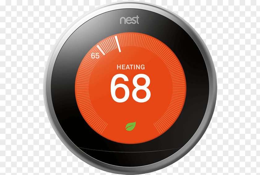 Oof Nest Labs Learning Thermostat- 3rd Generation Smart Thermostat PNG