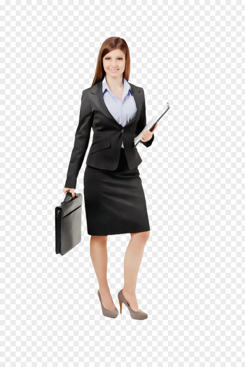 Whitecollar Worker Secretary Clothing Standing Job Businessperson Formal Wear PNG