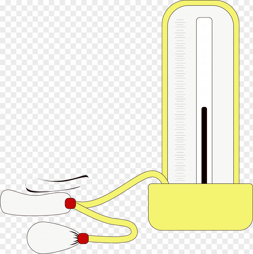 Angle Line Yellow Meter PNG