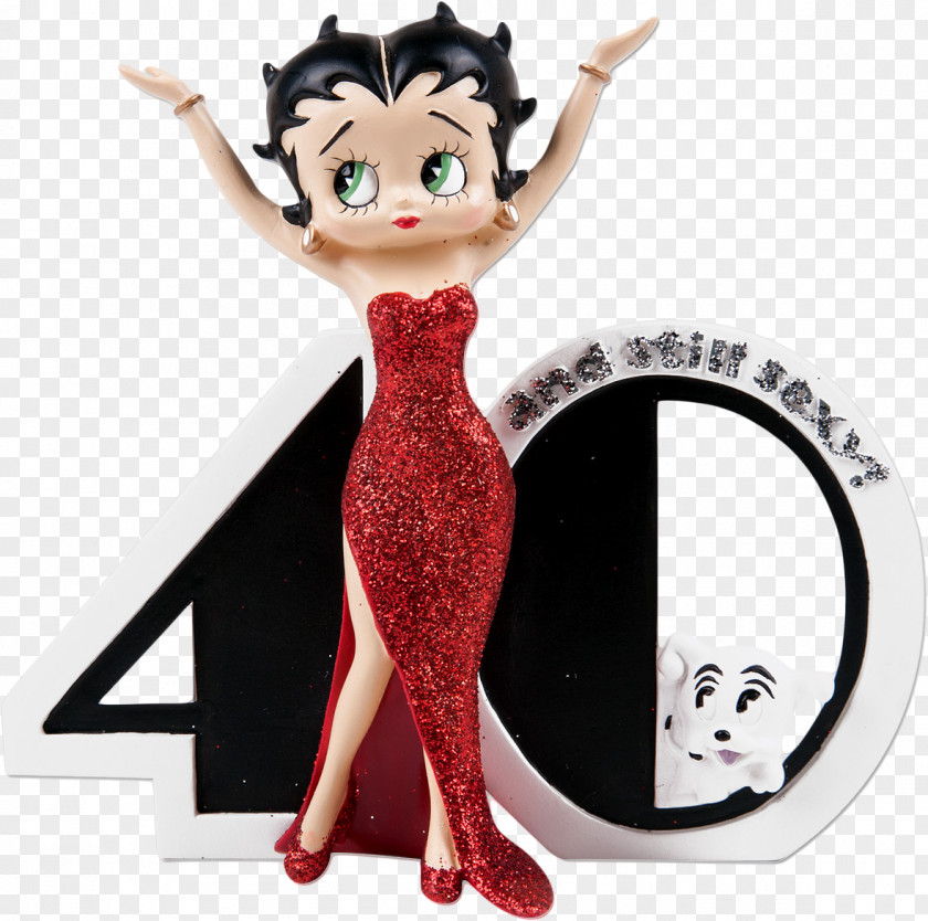 Birthday Cake Betty Boop Greeting & Note Cards Party PNG