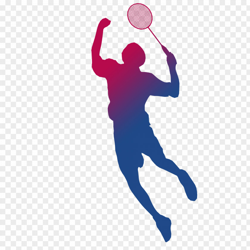 Playing Badminton Silhouette BWF World Championships Sport Shuttlecock Racket PNG