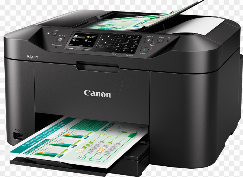 Printer Canon MAXIFY MB2120 Multi-function Inkjet Printing PNG