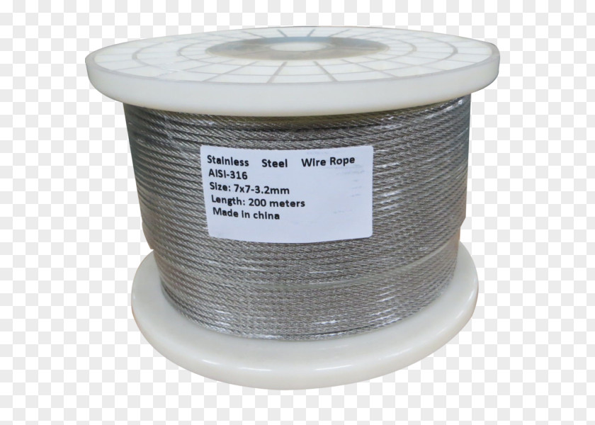 Rope Wire Stainless Steel Marine Grade Architectural Engineering PNG