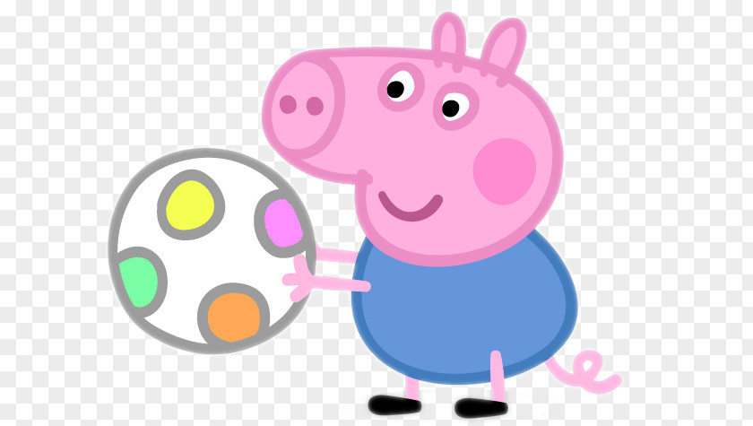 A Cartoon Character Daddy Pig George Mummy PNG