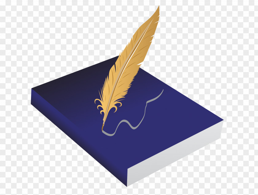 Book Quill Drawing Feather Clip Art PNG