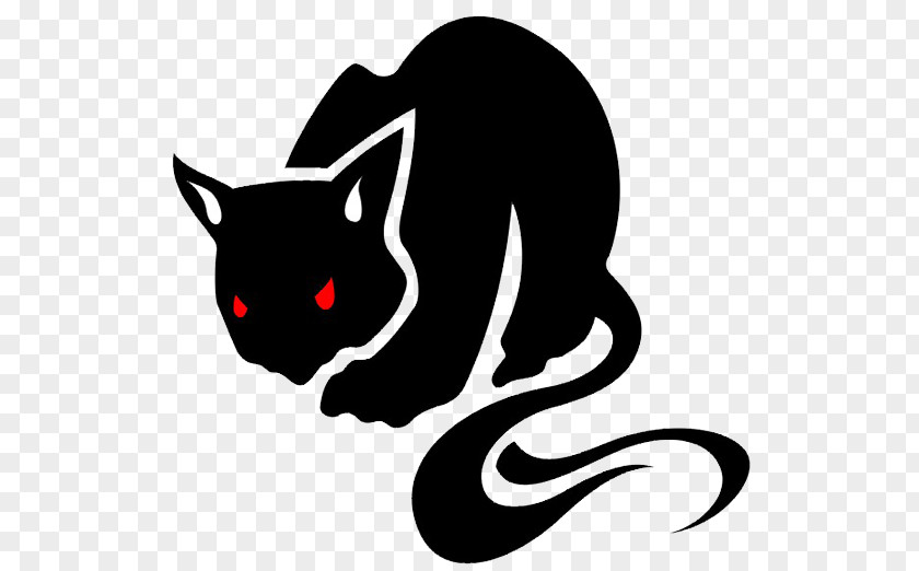 Kitten Black Cat Tattoo Whiskers PNG
