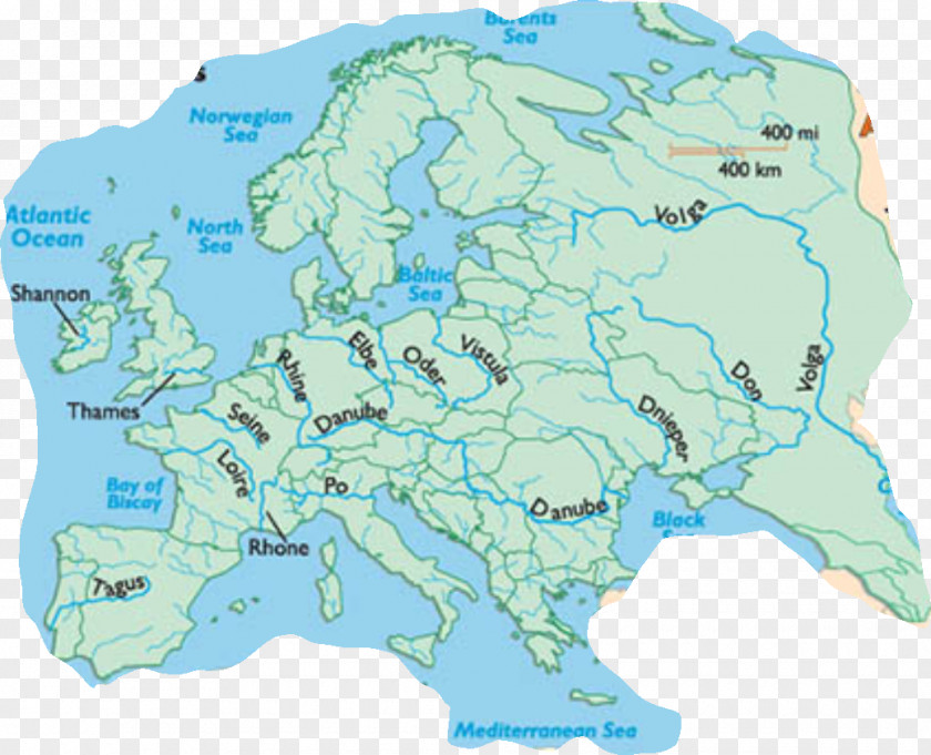 Map Don River Oder Western Europe Volga PNG