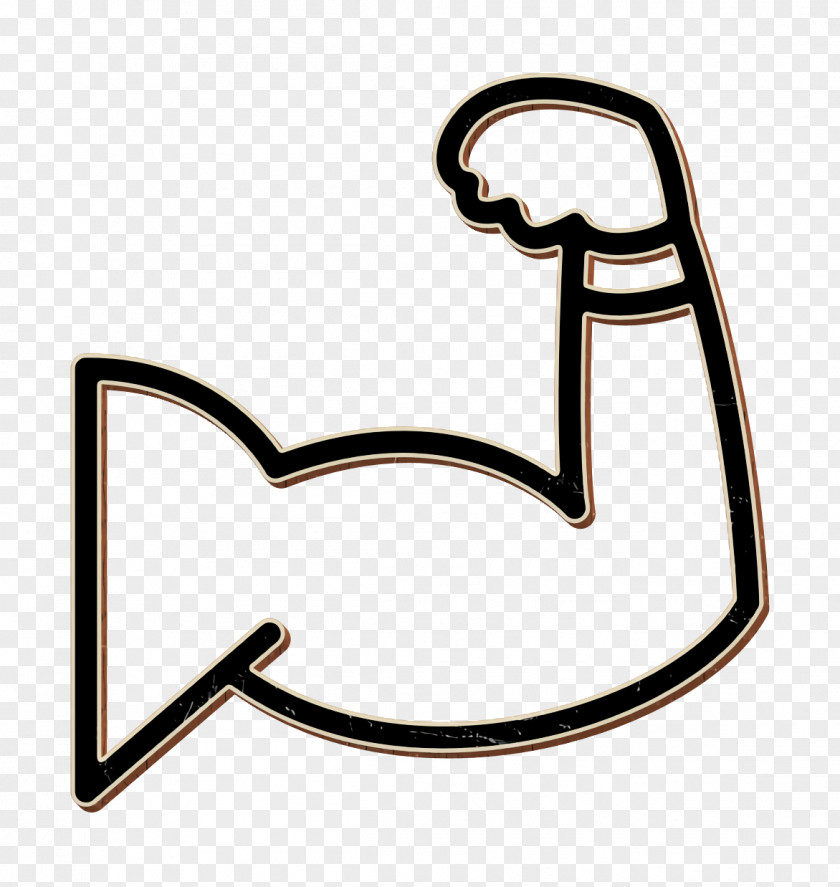 Muscles Icon Arm Sport PNG