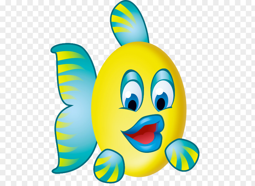 Smiley Fish Clip Art PNG