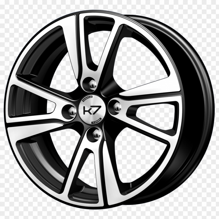 Vehicle Hubcap Alloy Wheel Rim Spoke Tire PNG