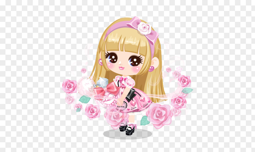 Barbie LINE Licca-chan Collaboration PNG