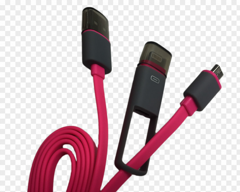 Cable Plug Purple Data Transmission PNG