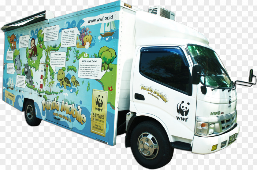 Car Giant Panda World Wide Fund For Nature Commercial Vehicle Truck PNG