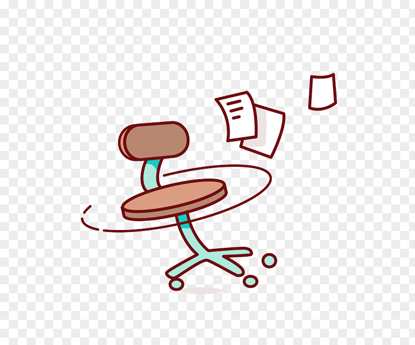 Cartoon Chair Google Allo Illustration PNG
