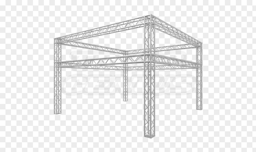 Design Truss Structure Steel PNG