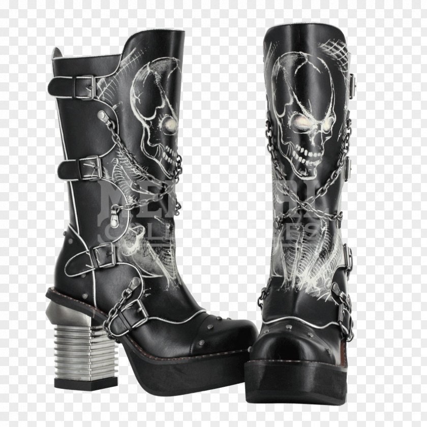 Rain Boots Motorcycle Boot High-heeled Shoe Knee-high PNG