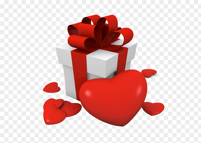 Red Gift Valentines Day Heart Photography Clip Art PNG