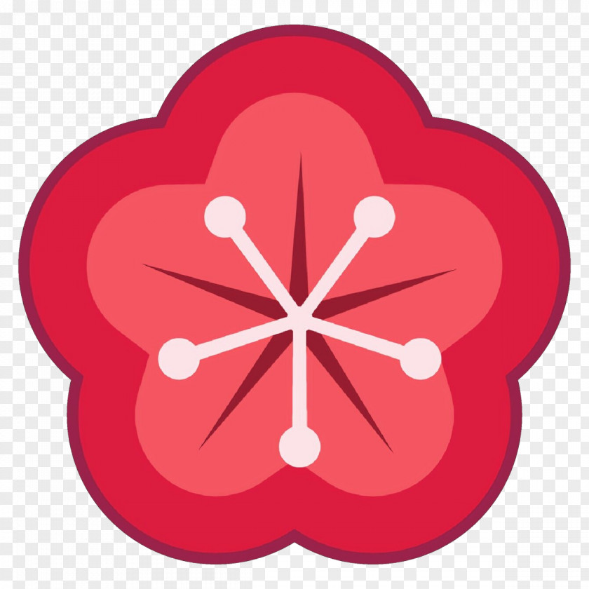 Red Pink Clock Symbol Heart PNG