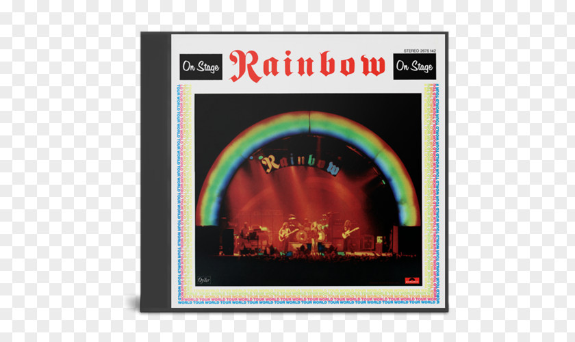 Ritchie Blackmore's Rainbow On Stage Long Live Rock 'n' Roll Rising PNG