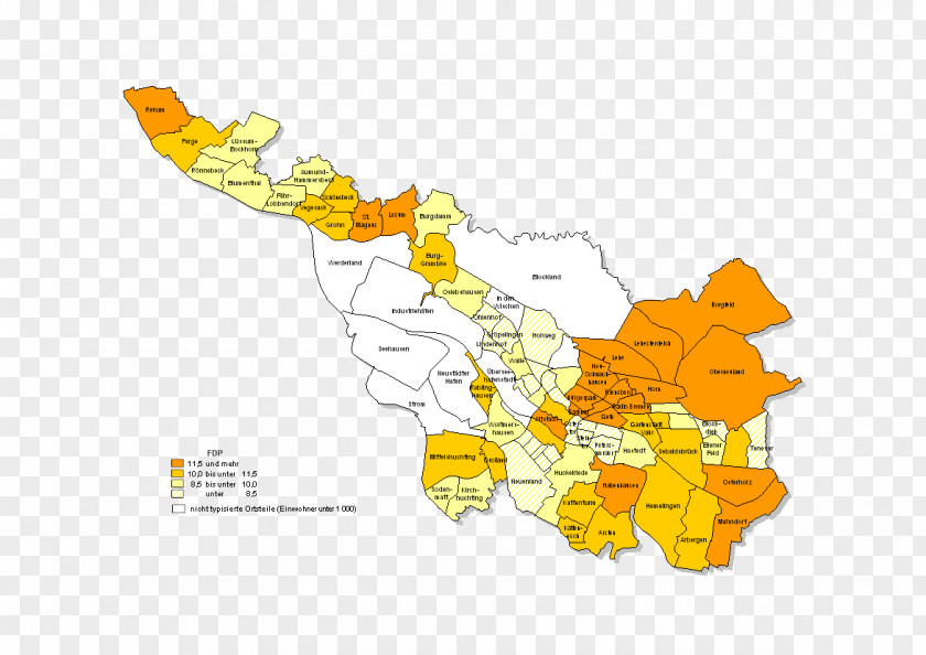 201 Quarter Map German Federal Election, 2009 Zweitstimme Bundestagswahl PNG