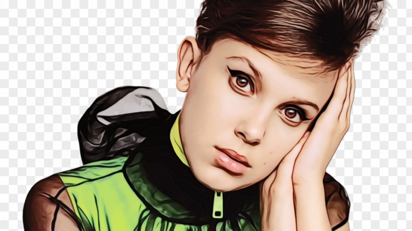 Eleven Stranger Things W Alasdair McLellan Magazine PNG