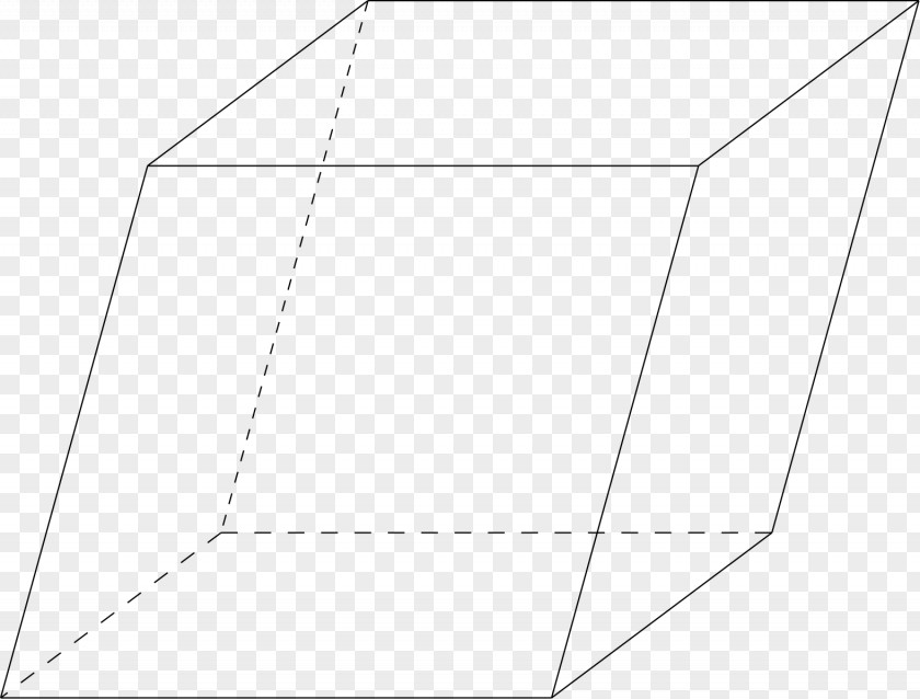 Shape Parallelepiped Rhomboid Parallelogram Geometry PNG