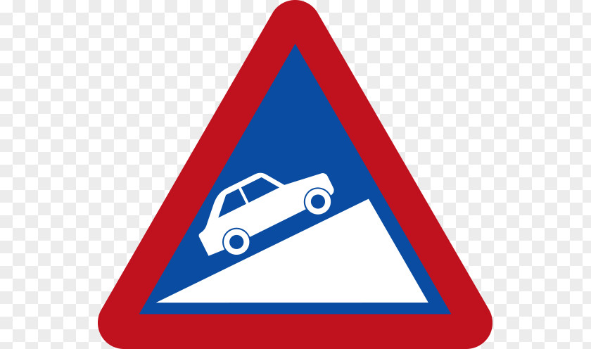 Steep Hill Sign Clip Art Traffic Computer File PNG