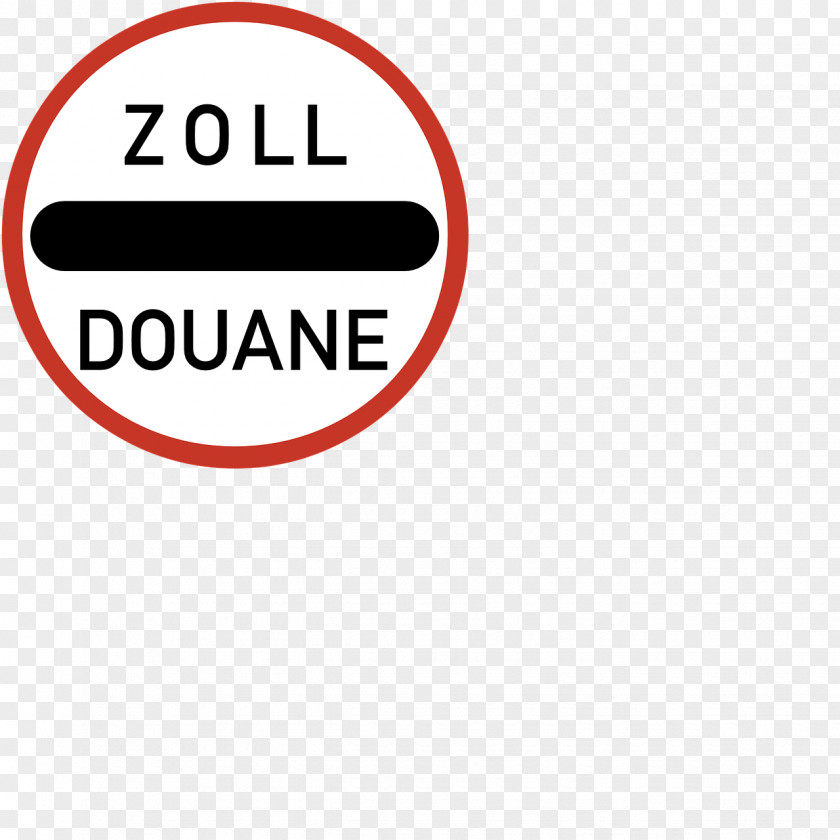 Stop Sign Germany Customs Einstellungstest Bundeszollverwaltung Export PNG