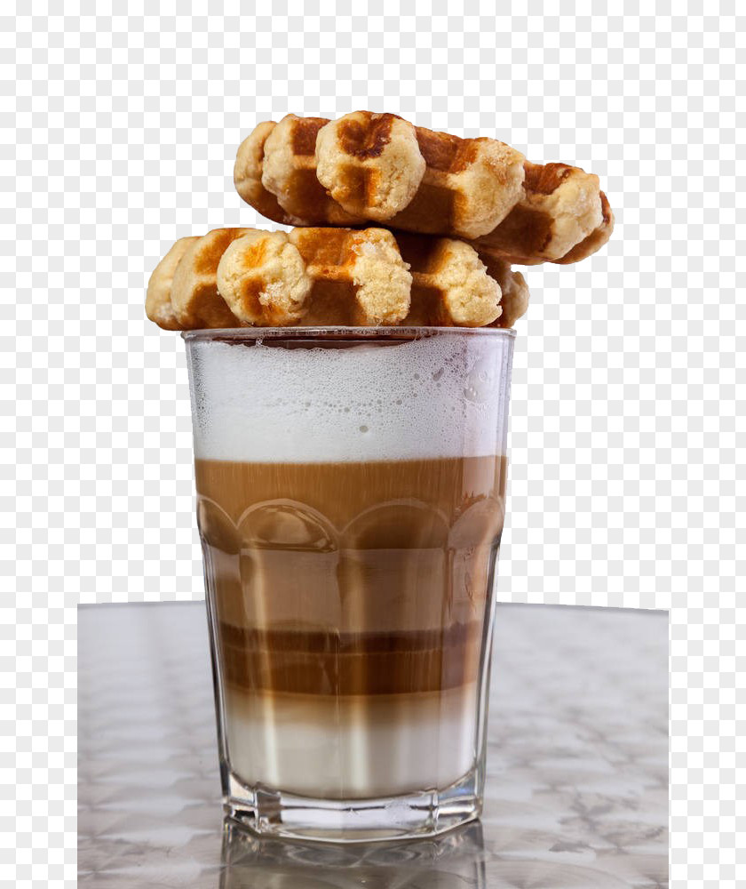 Caramel Ma Qiduo And Bread Latte Macchiato Coffee Affogato Cappuccino PNG